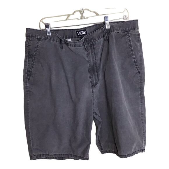 Vans shorts Mens 38 Gray Flat Front Skater Shorts  EUC , SK8, Men’s Shorts - Picture 1 of 9